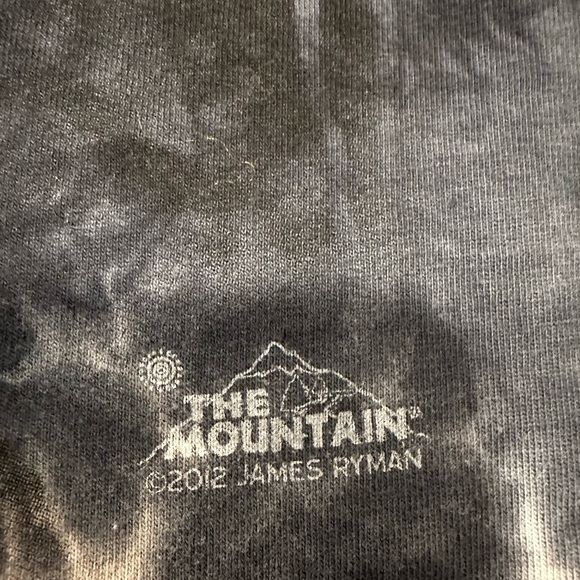 Men’s XL The Mountain Skull Biker Grim Reaper Sleeveless Tie Dye Tank Top. - Picture 6 of 7